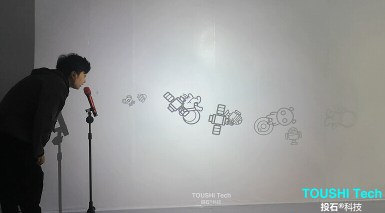 福州天澤奧萊時代星際迷航展麥克風互動裝置