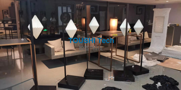 浙江烏鎮(zhèn)阿里媽媽年終答謝晚宴"濃意家宴”矩陣紙燈啟動儀式裝置