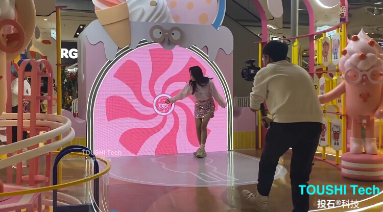 北京遠洋8周年美好食光京城首展Led雷達感應觸摸