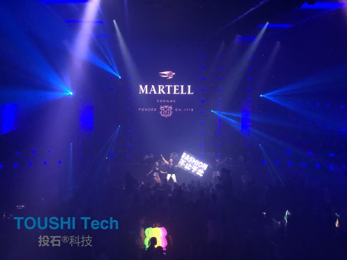 上海martell xo realuch party LED旗幟裝置