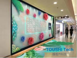 上海百聯(lián)南橋感應(yīng)花開互動裝置