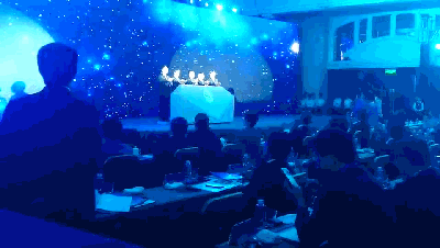 2018深圳昆山招商推薦會(huì)鉆石3d mapping旋轉(zhuǎn)啟動(dòng)臺(tái)