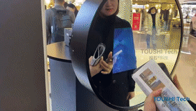 蘇州昆山東望璟園地產(chǎn)魔鏡拍照裝置