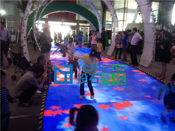 第九屆中國南京農(nóng)業(yè)嘉年華多媒體互動投影系統(tǒng)